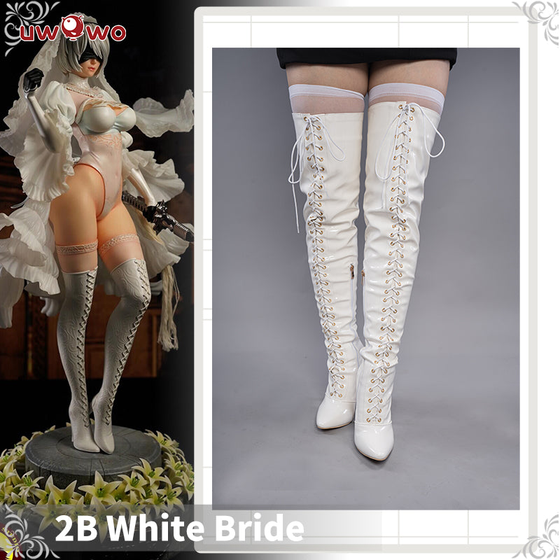 uwowo automata white wedding dress bride