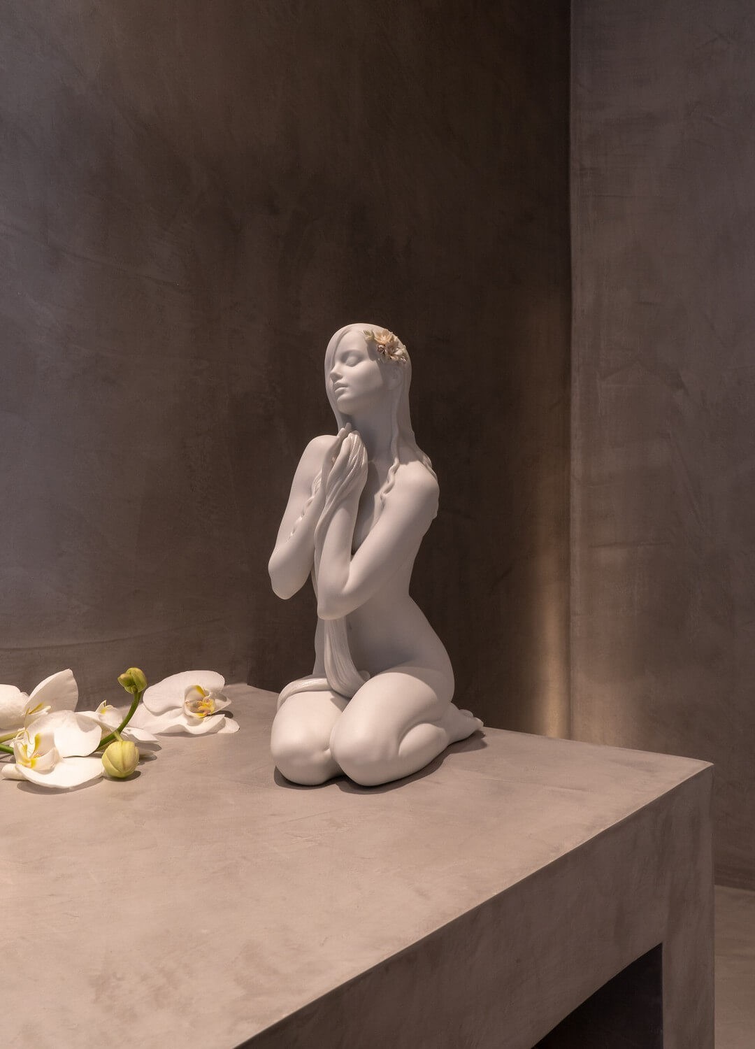 inner peace woman figurine