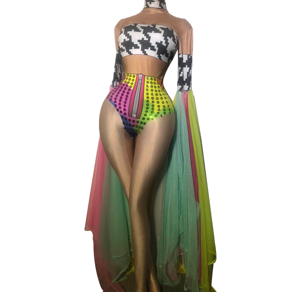 irma gination colorful bodysuit the drag